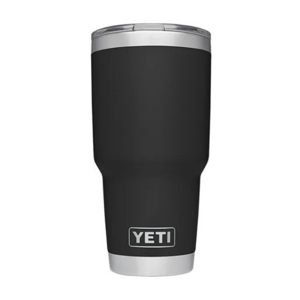 Termo liso yeti de acero inoxidable con asa y capacidad de 30oz