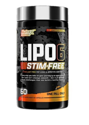 NUTREX LIPO 6 STIM FREE 60 caps