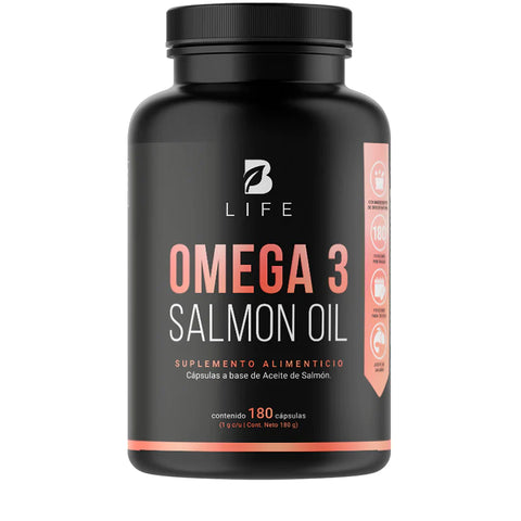 B LIFE OMEGA 3 SALMON OIL 180 CAPS