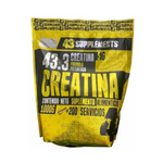 43 SUPPLEMENTS CREATINE BOLSA