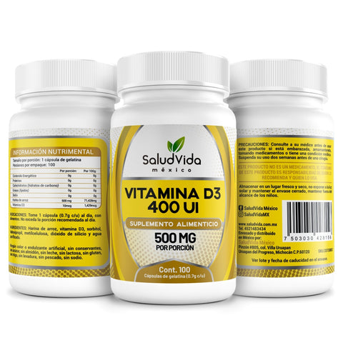 SALUD VIDA VITAMINA D3